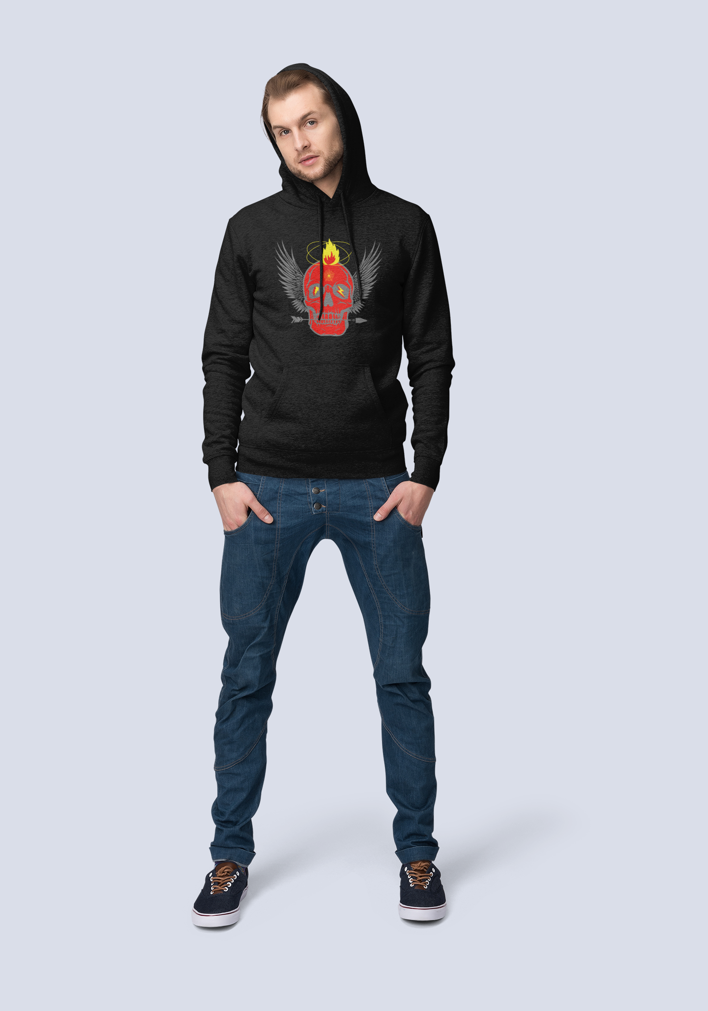 Skull Rebel Hoodie