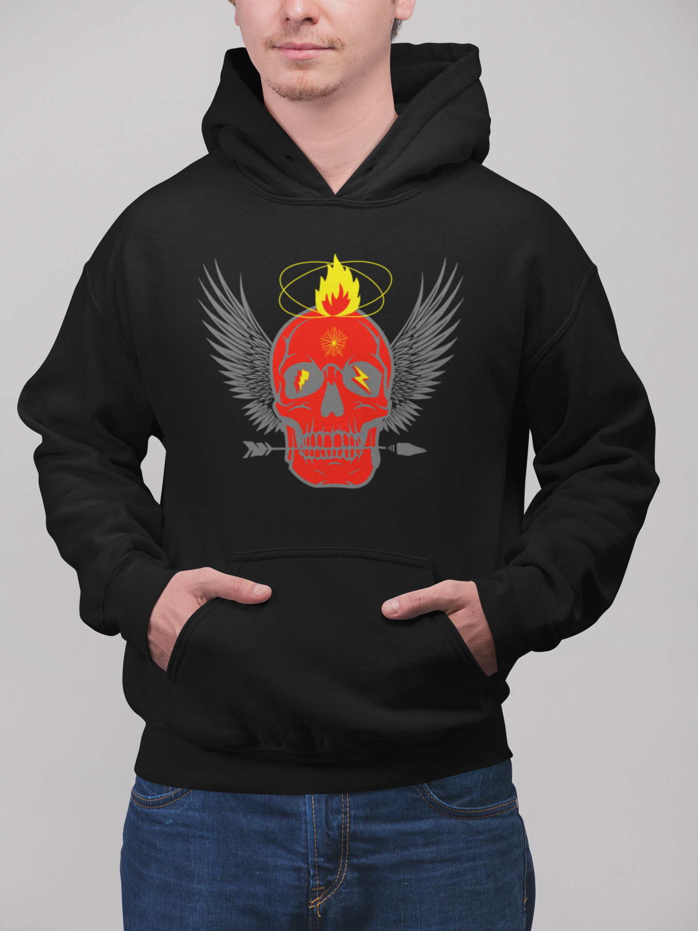 Skull Rebel Hoodie