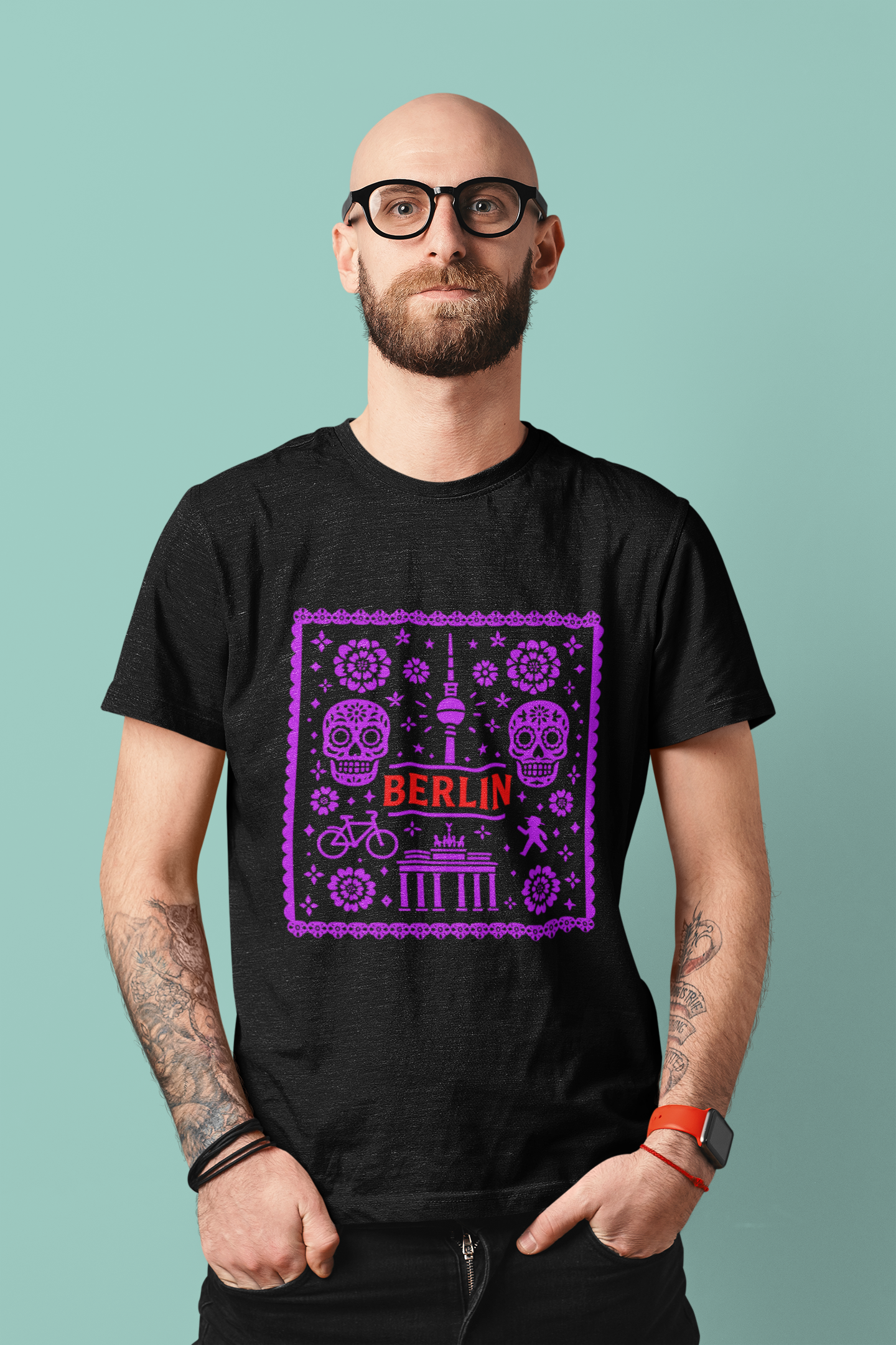 Dia de los Muertos Berlin T-shirt