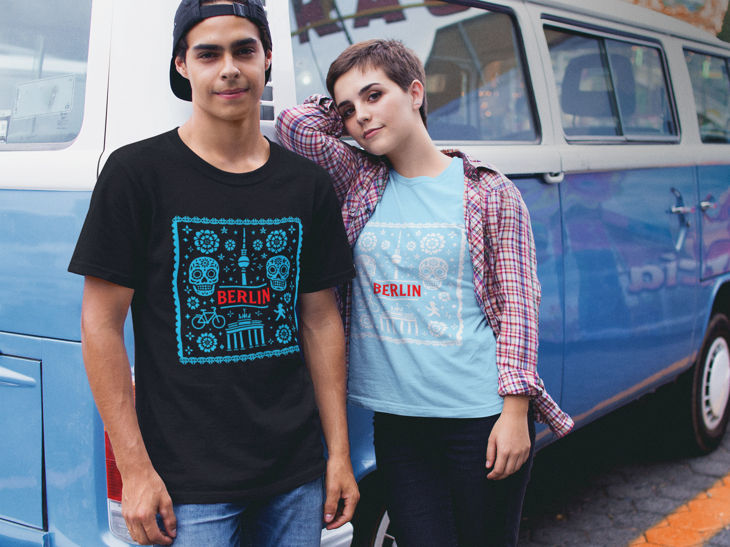 Dia de los Muertos Berlin T-shirt