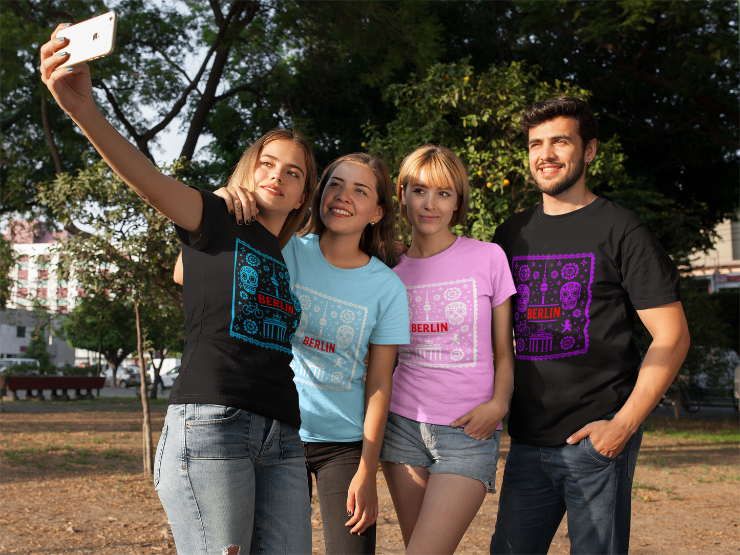 Dia de los Muertos Berlin T-shirt