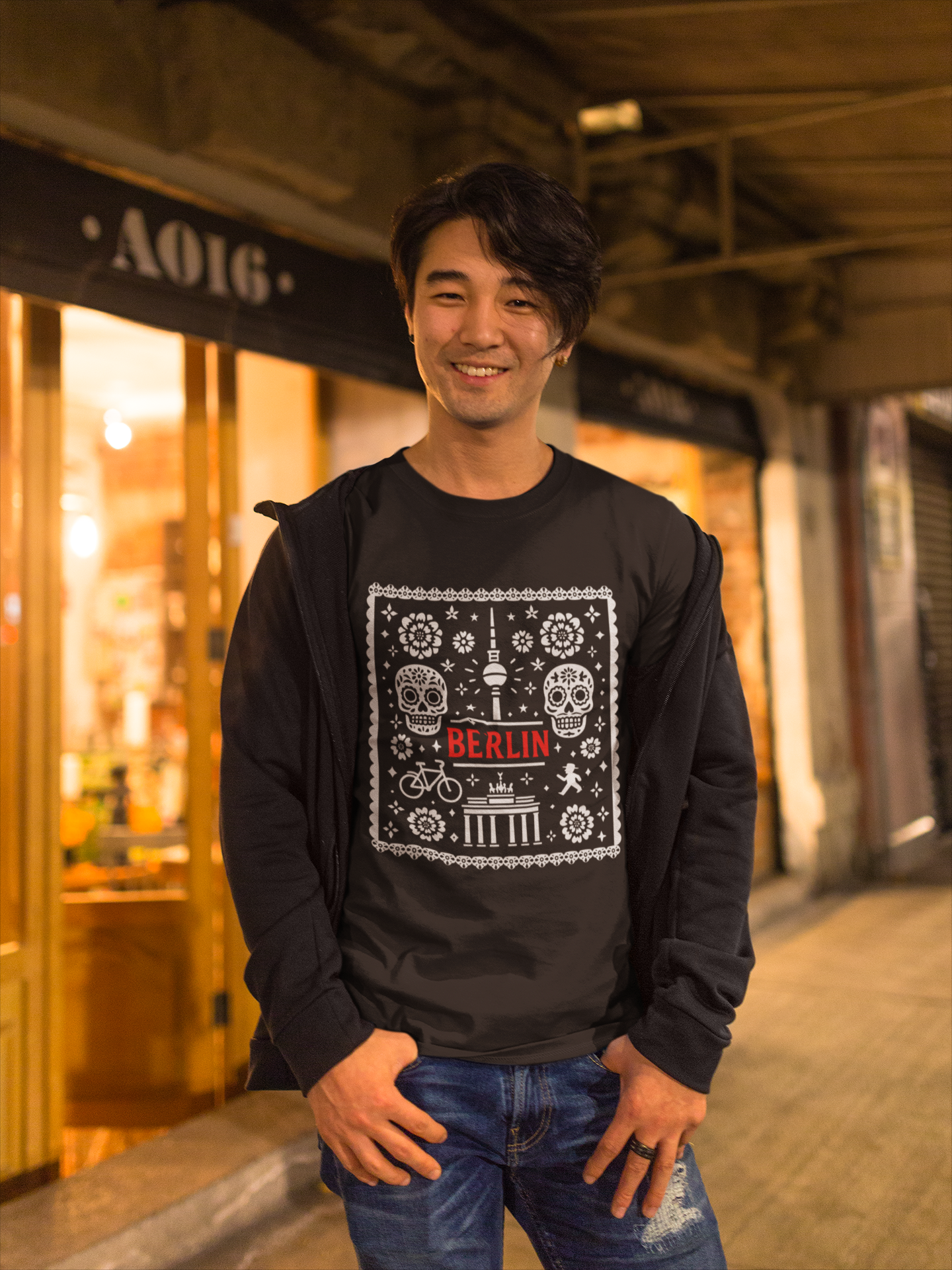 Dia de los Muertos Berlin T-shirt