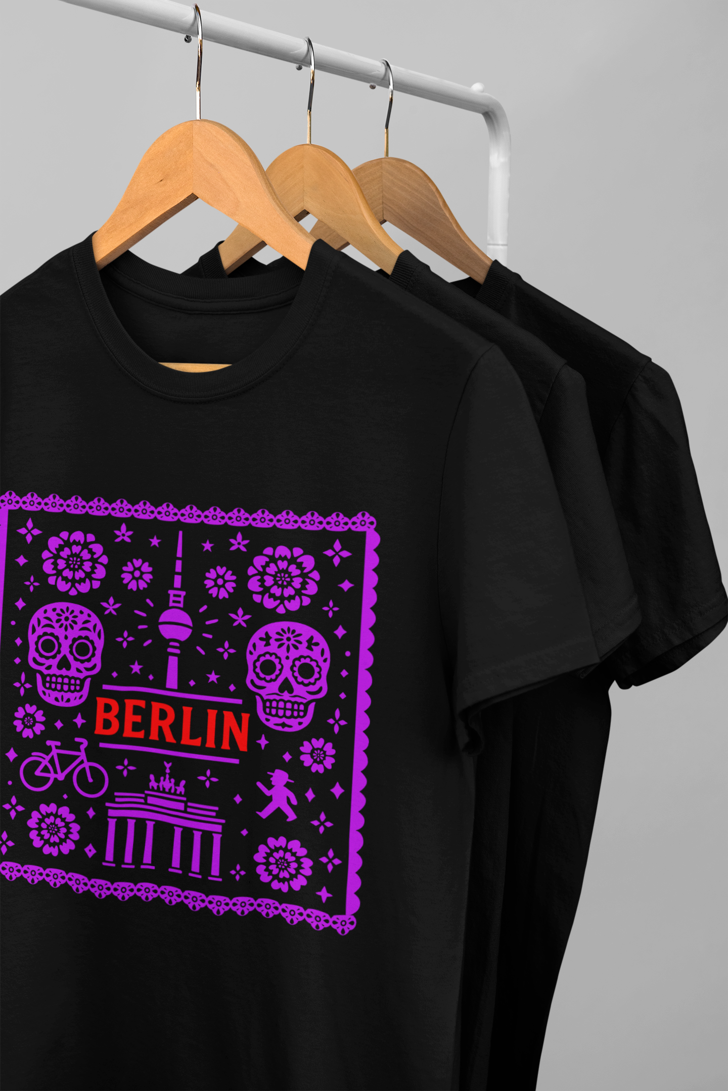 Dia de los Muertos Berlin T-shirt