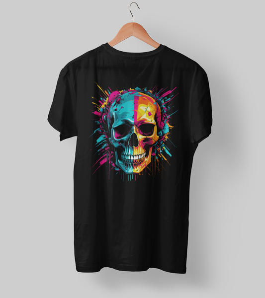 "Glitched Skull" T-shirt