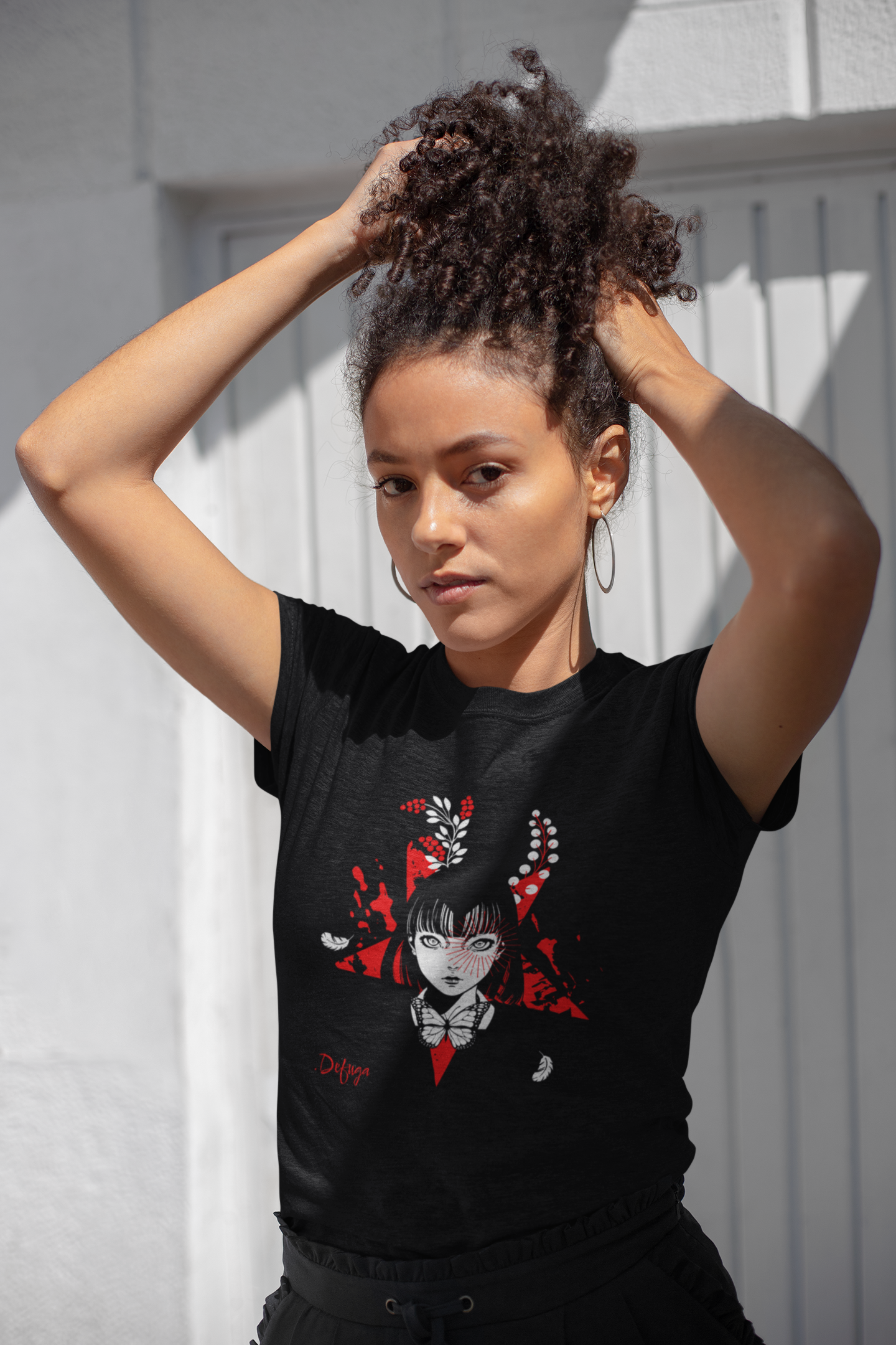 "Red Star Girl"  T-Shirt