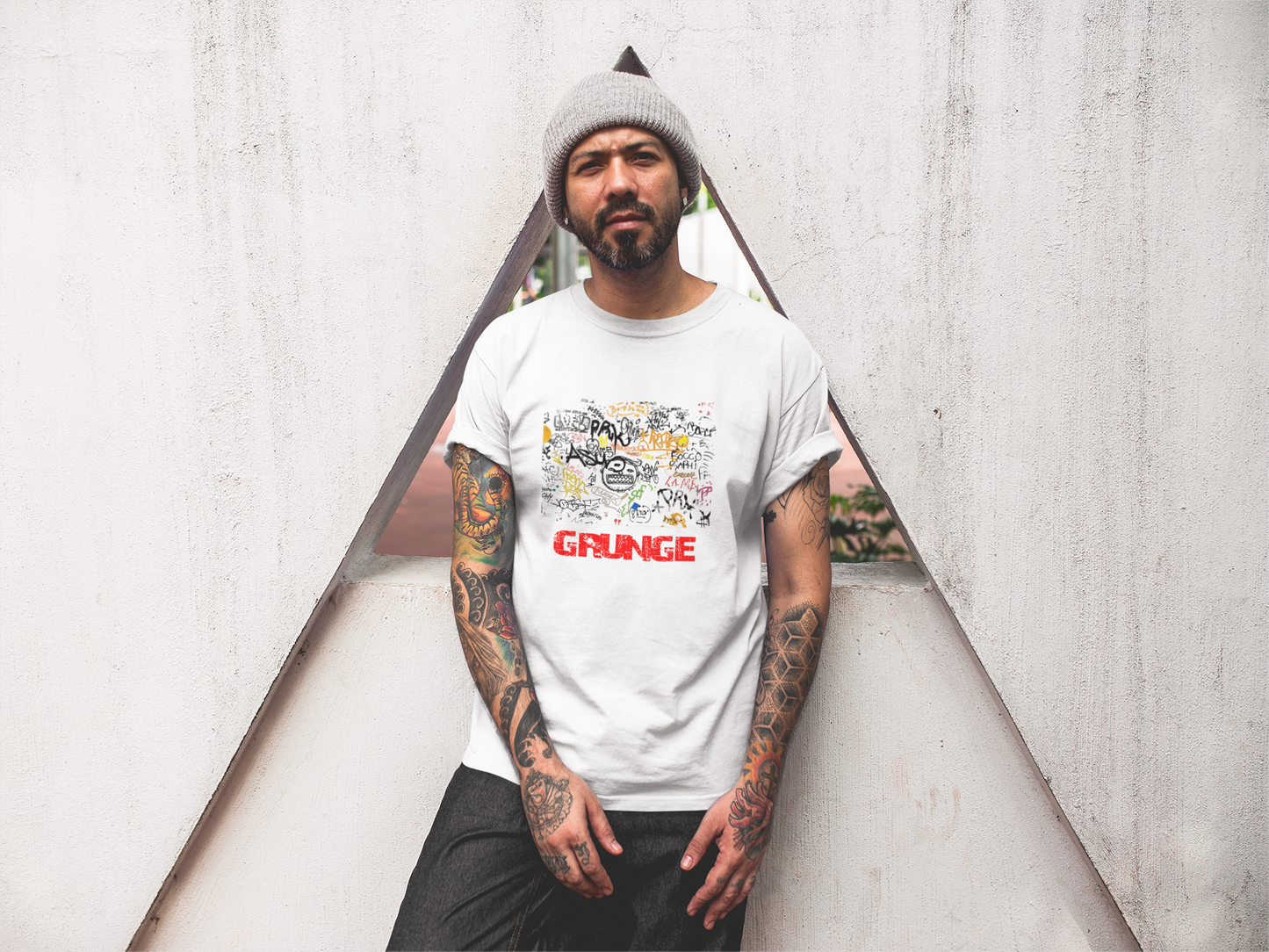 "GRUNGE" Street Art T-Shirt