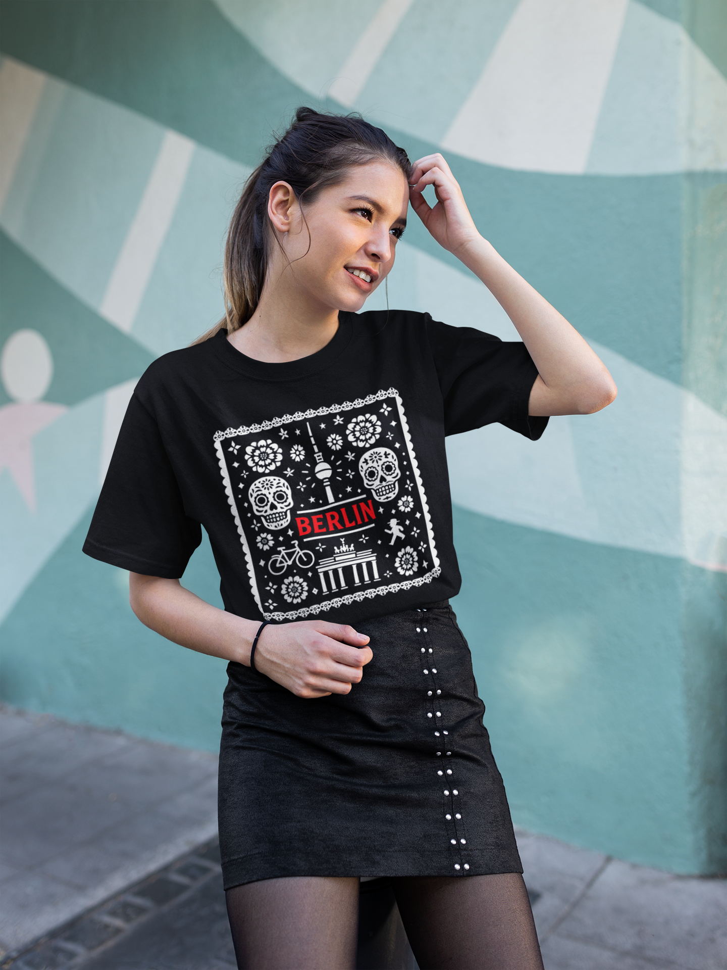 Dia de los Muertos Berlin T-shirt