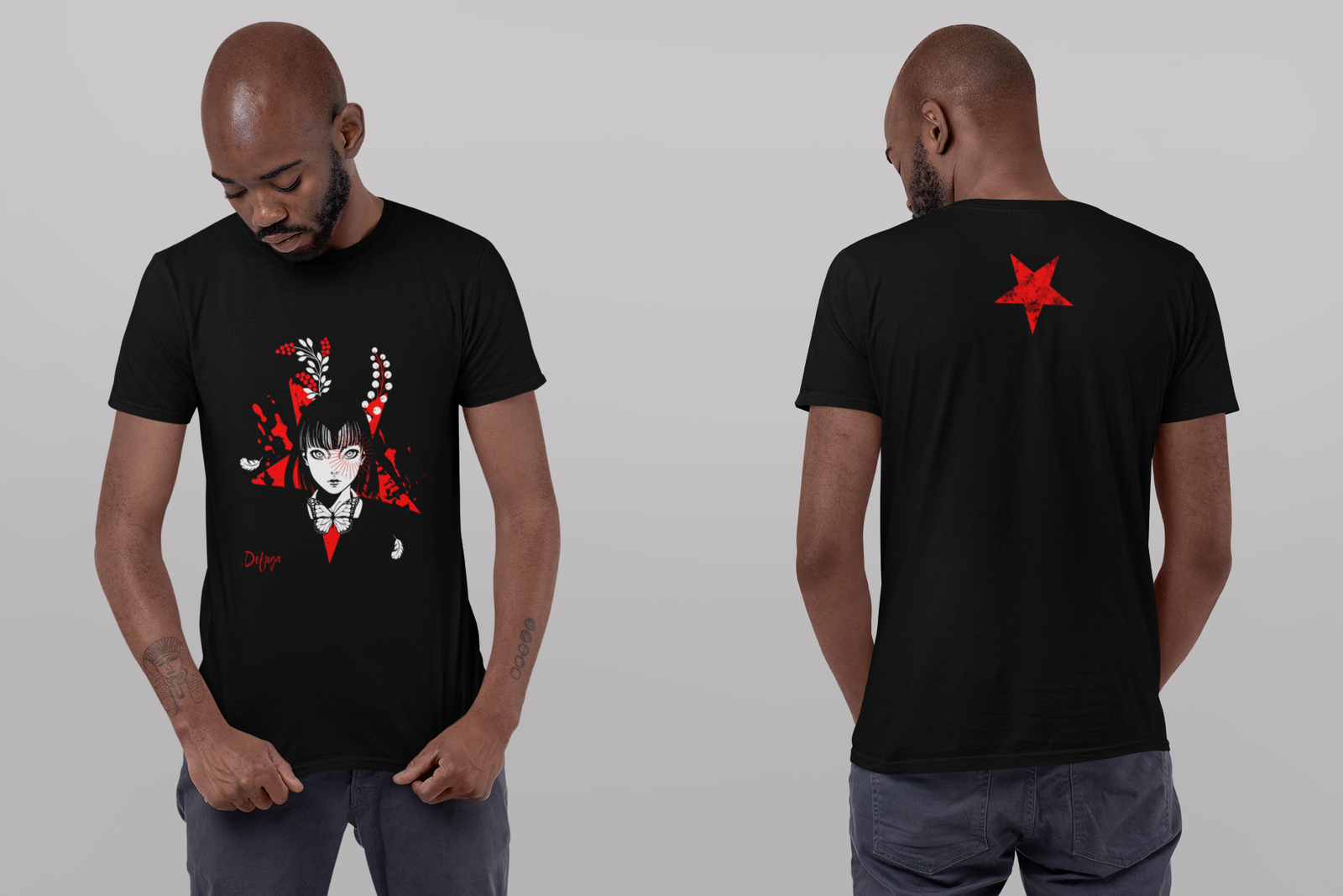 "Red Star Girl" T-Shirt - Image 3