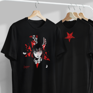 "Red Star Girl"  T-Shirt