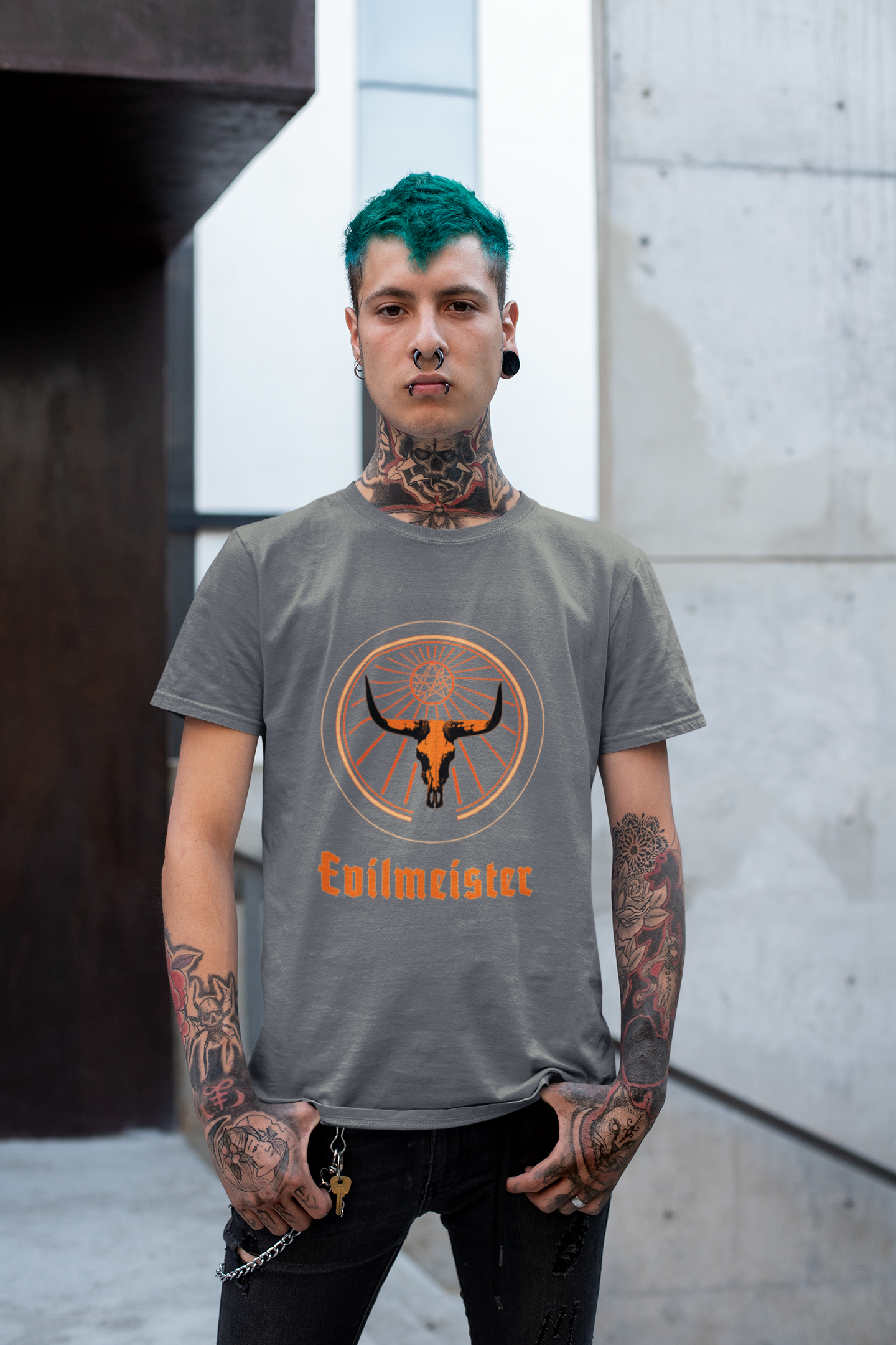 "The Evilmeister" T-Shirt - Image 2