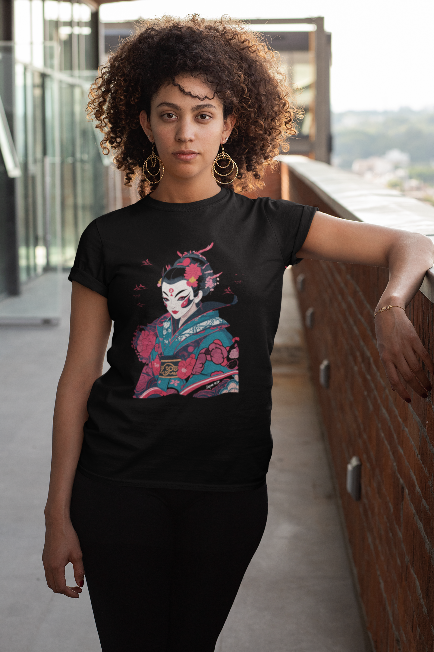 "Geisha II " T-Shirt - Image 3