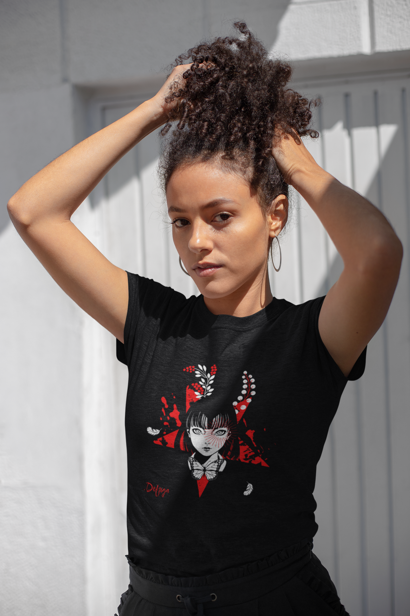 "Red Star Girl" T-Shirt - Image 4