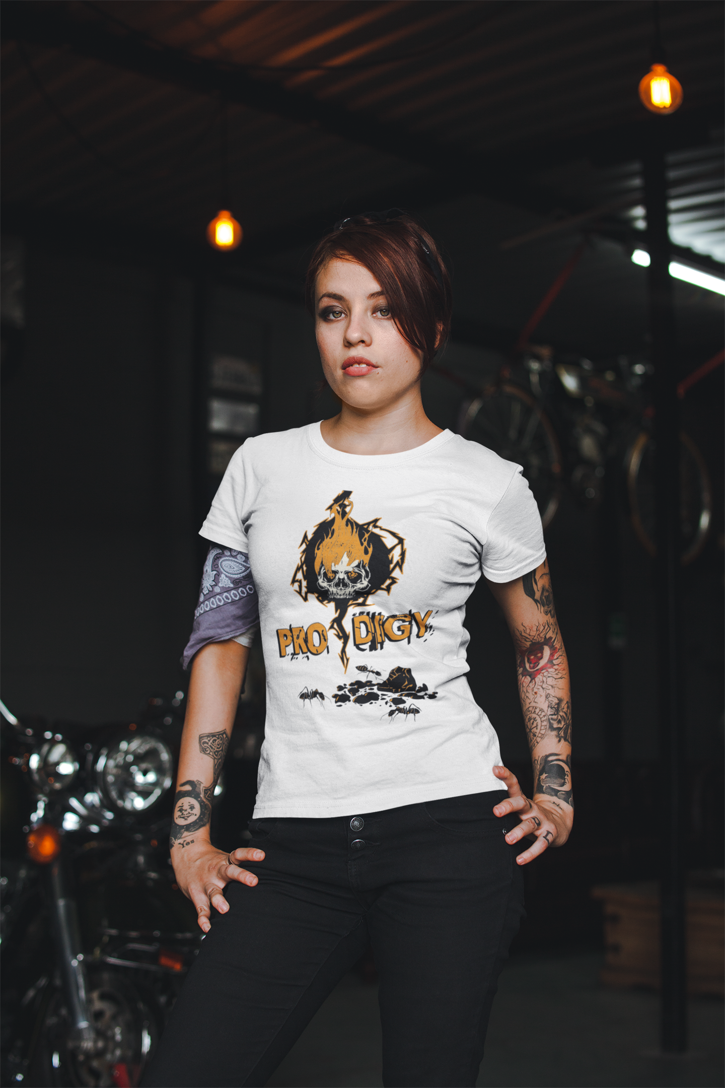 Prodigy Skull T-shirt
