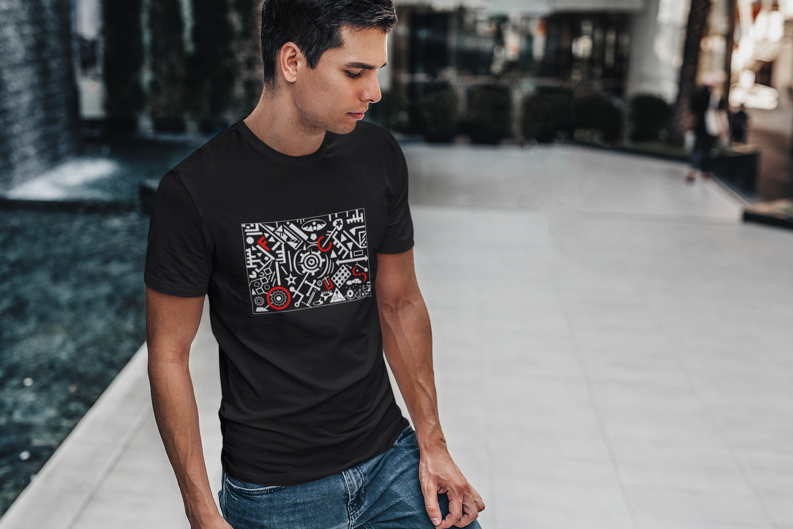 "Focus Maze" T- Shirt - Image 7