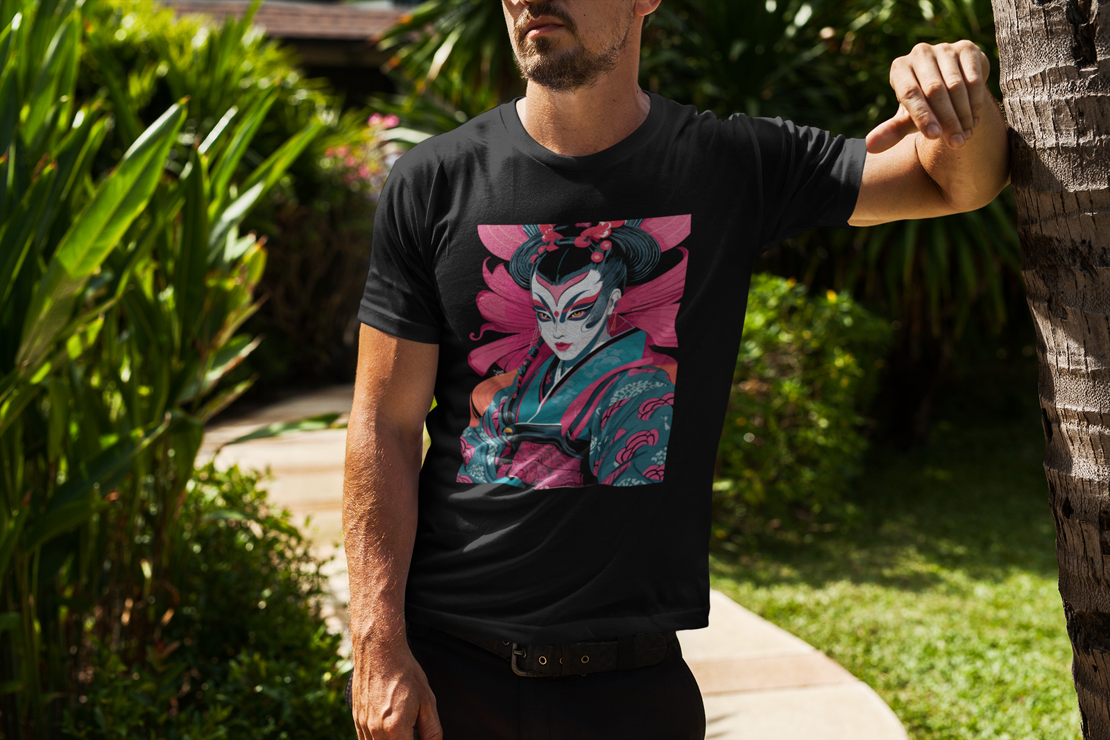 "Geisha I " T-Shirt - Image 4