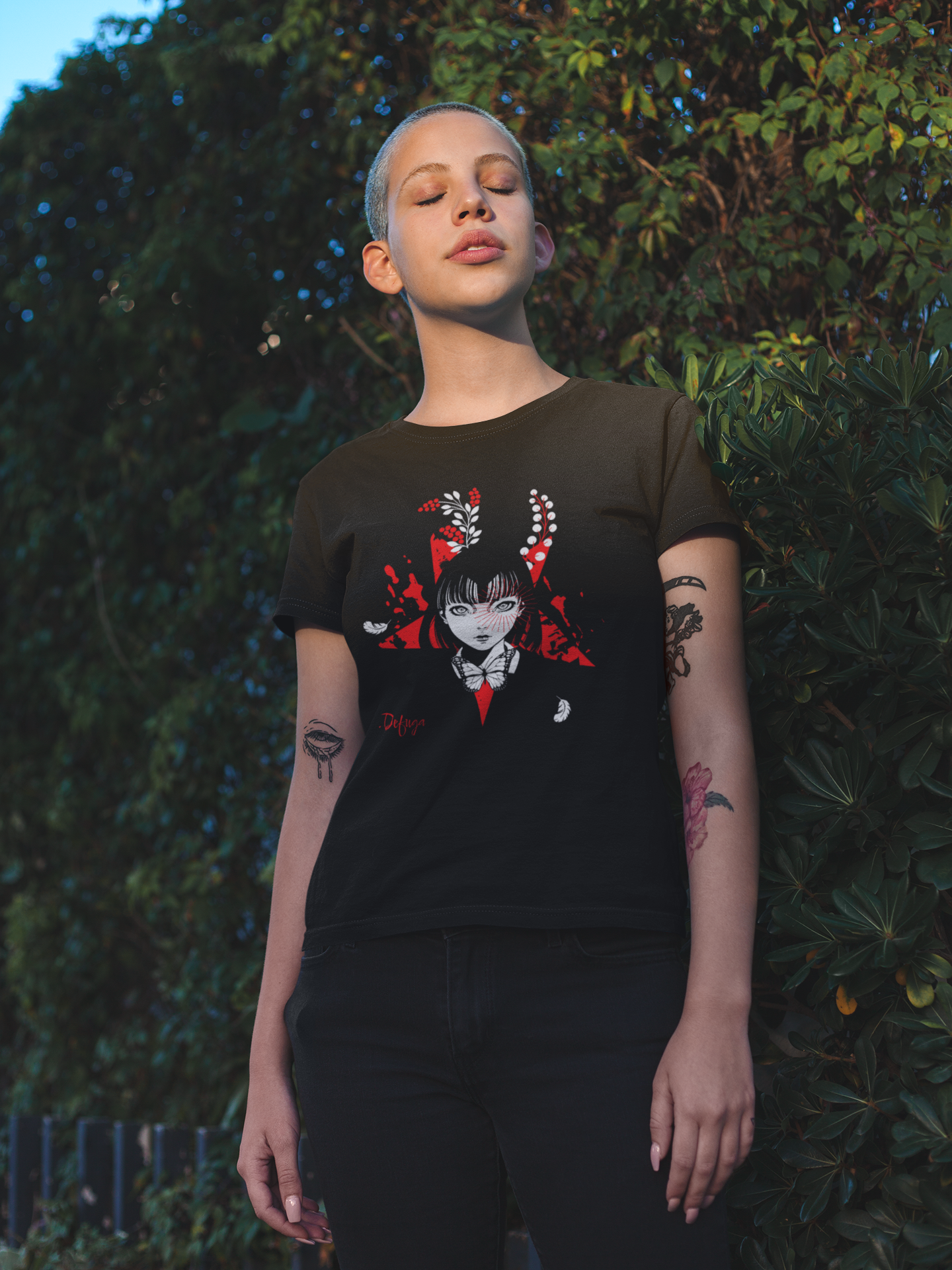 "Red Star Girl" T-Shirt - Image 6