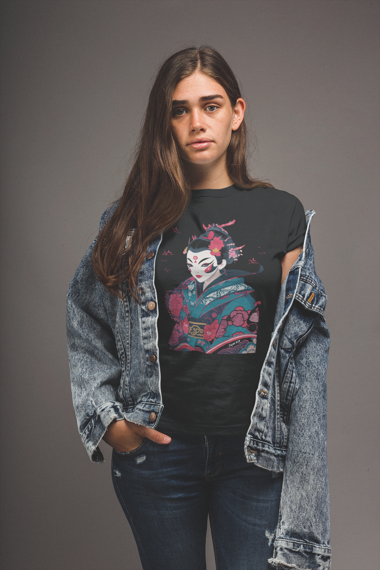 "Geisha II " T-Shirt - Image 6