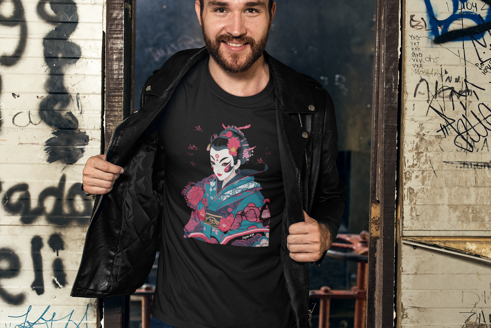"Geisha II " T-Shirt - Image 8