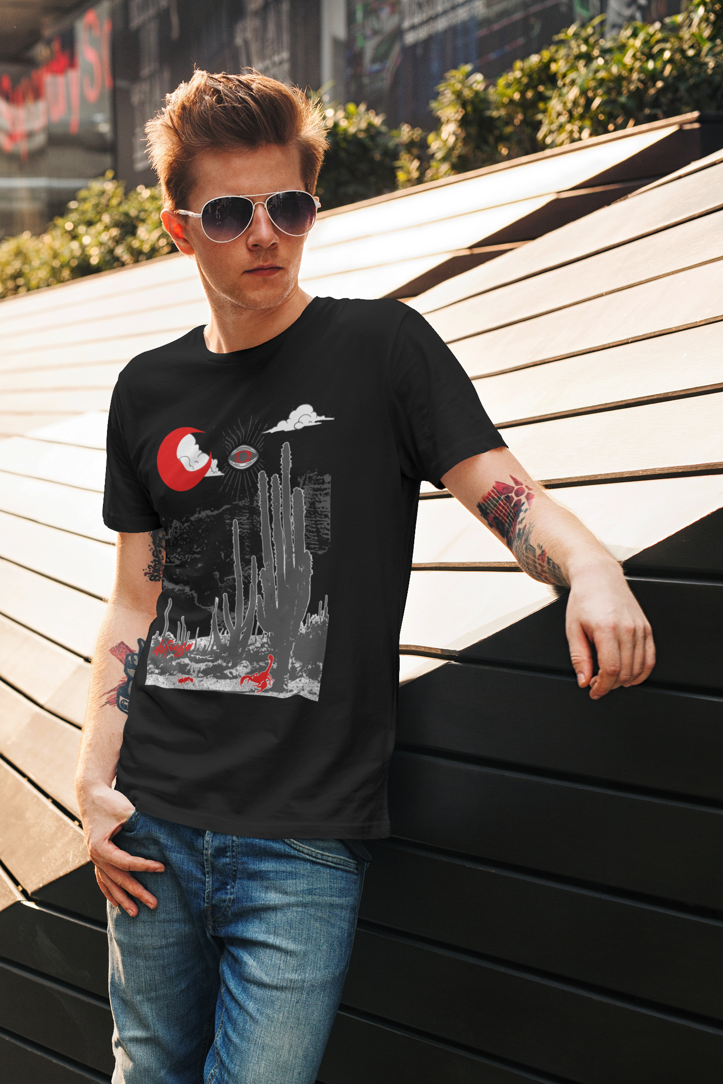 Desert Standof T-Shirt - Image 6