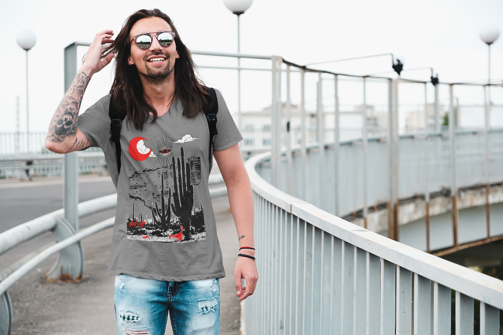 Desert Standof T-Shirt - Image 8