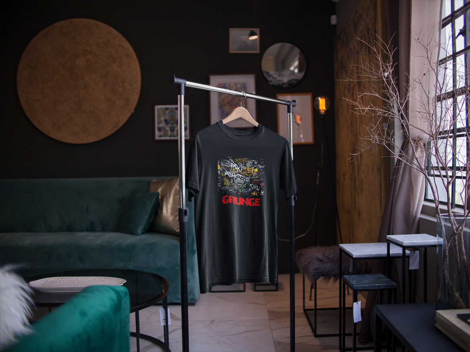 "GRUNGE" Street Art T-Shirt - Image 2