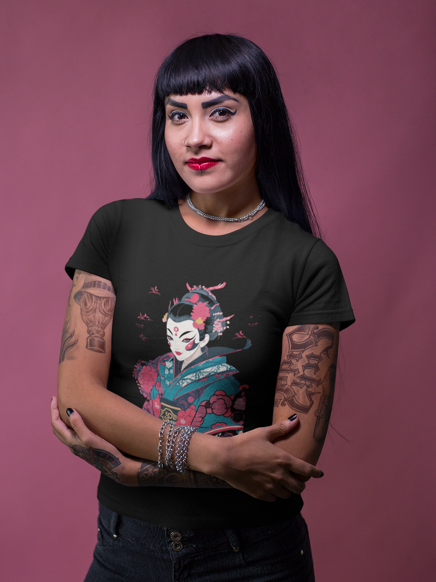 "Geisha II " T-Shirt - Image 4