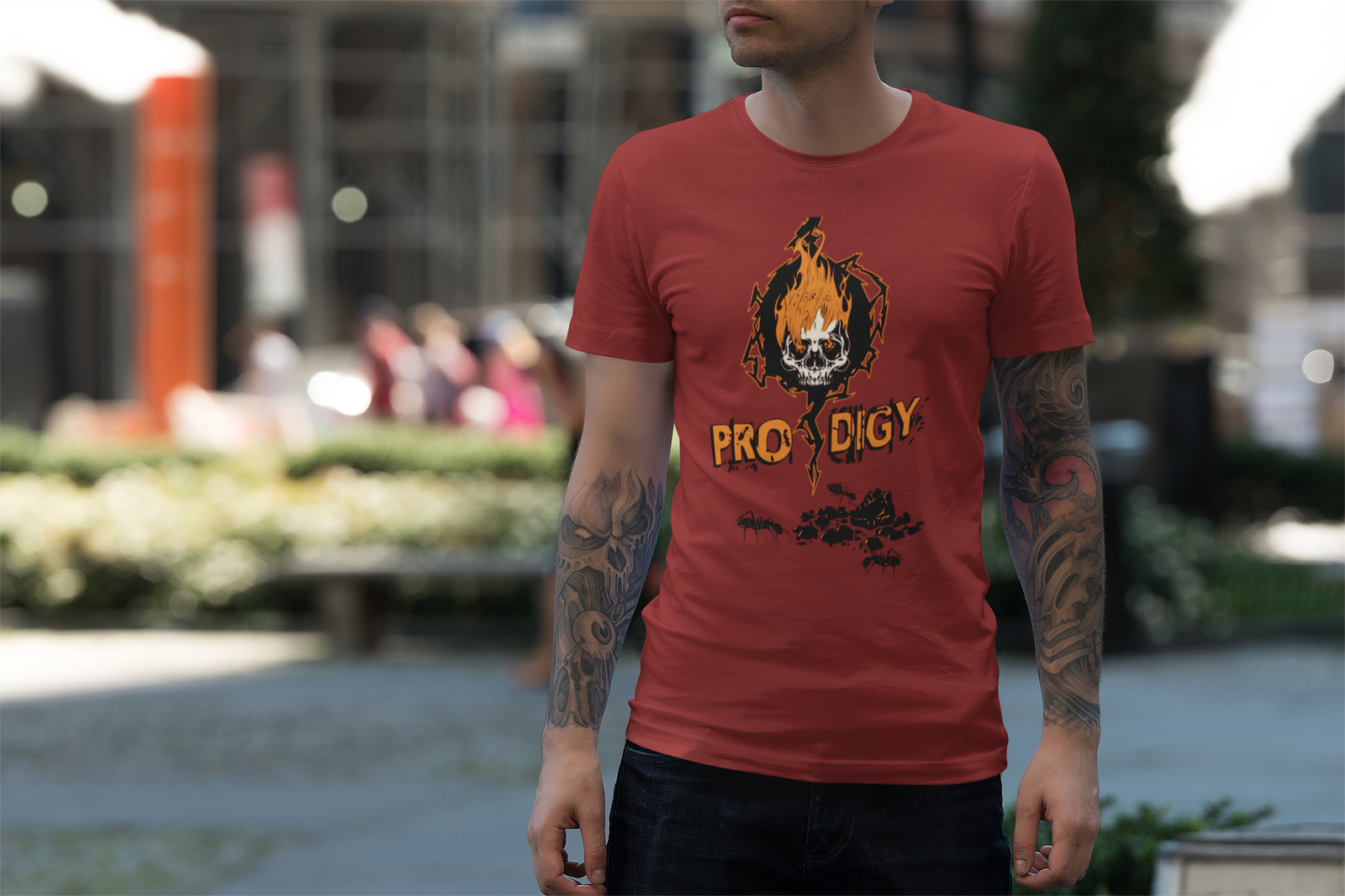 Prodigy Skull T-shirt - Image 6