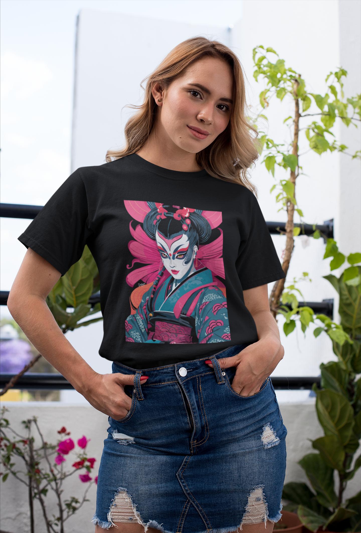 "Geisha I " T-Shirt - Image 6