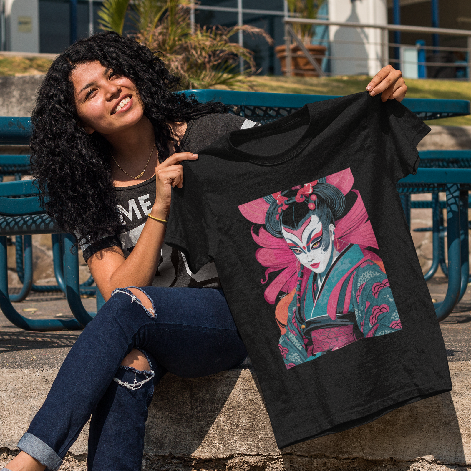 "Geisha I " T-Shirt - Image 7